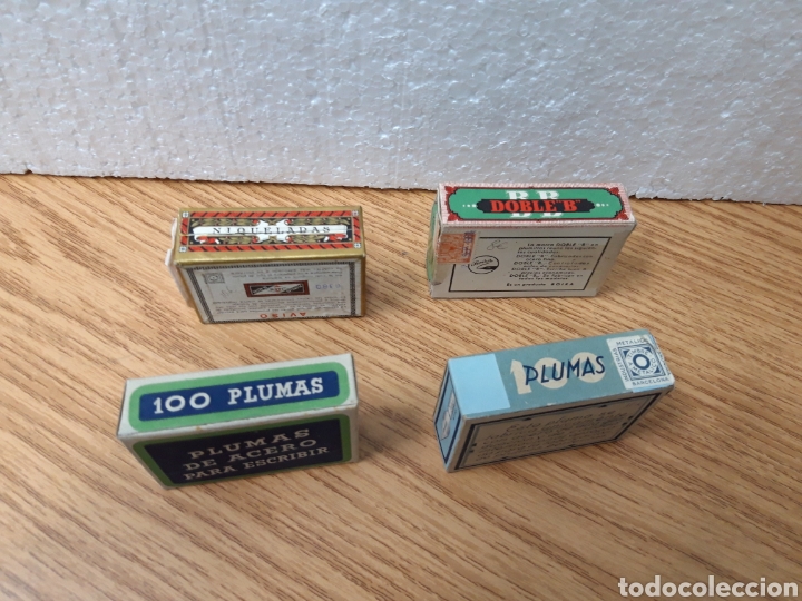 Escriban&iacute;a: Lote 4 cajas de plumillas. - Foto 3
