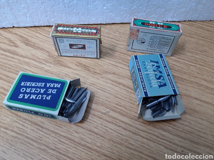 Escriban&iacute;a: Lote 4 cajas de plumillas. - Foto 4