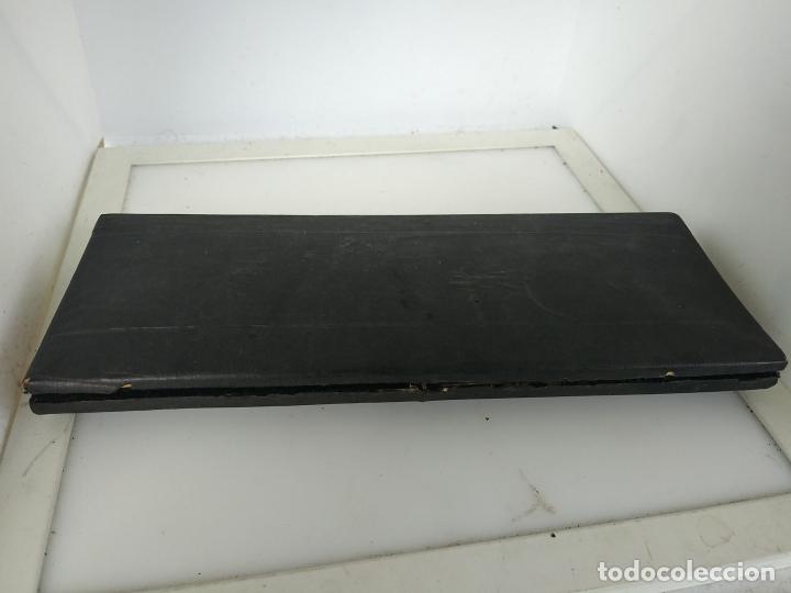 Escriban&iacute;a: Antiguo juego de comp&aacute;s en estuche - Foto 2