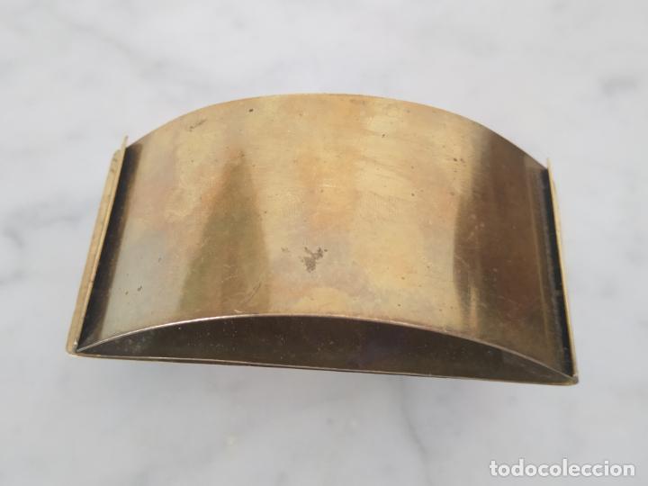 Escriban&iacute;a: Antiguo porta secante en bronce - Foto 9