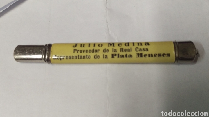 Escriban&iacute;a: Portalapices publicidad Julio Medina proveedor de la Real Casa representante de la Plata Meneses