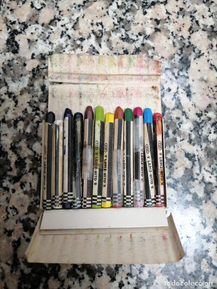Escriban&iacute;a: CAJA 12 COLORES LAPIZ - HITO - Foto 2