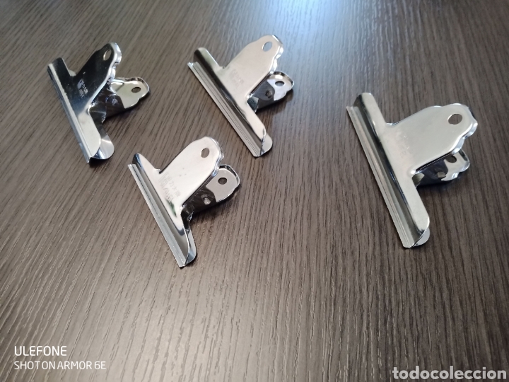 Escriban&iacute;a: Lote Antiguas Pinzas SUJETAPAPELES - Foto 13