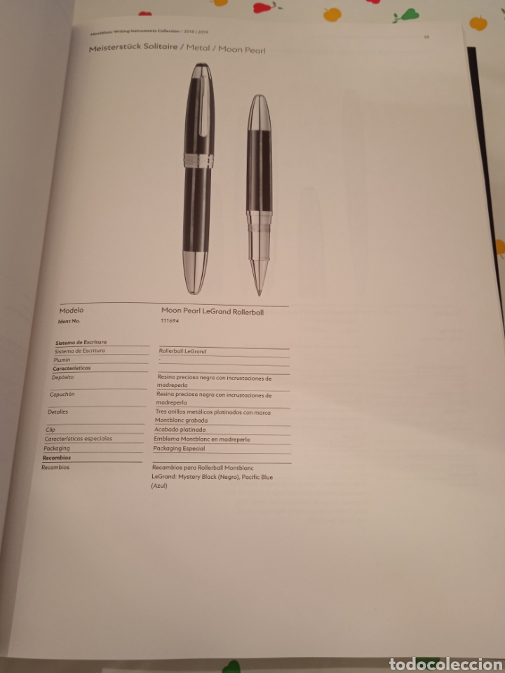 Escriban&iacute;a: MONTBLAC CATALOGO PLUMAS 2018-2019 - Foto 5