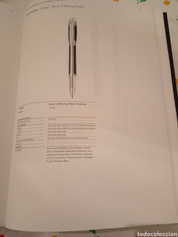 Escriban&iacute;a: MONTBLAC CATALOGO PLUMAS 2018-2019 - Foto 6