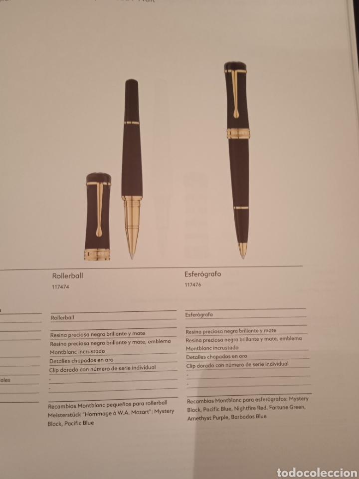 Escriban&iacute;a: MONTBLAC CATALOGO PLUMAS 2018-2019 - Foto 8