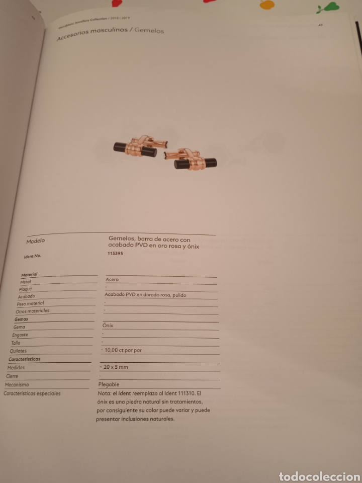 Escriban&iacute;a: MONTBLANC JEWELLERY COLLECTION 2028-19 - Foto 3