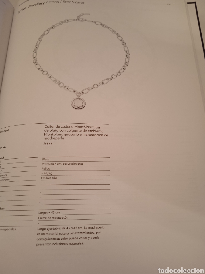Escriban&iacute;a: MONTBLANC JEWELLERY COLLECTION 2028-19 - Foto 6