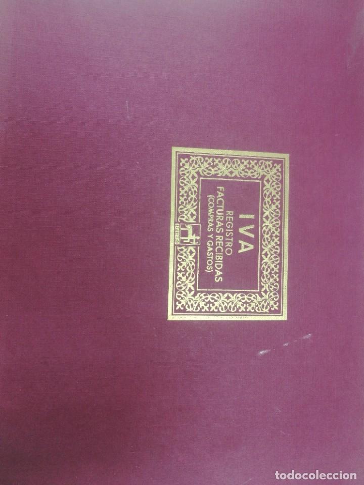 Escriban&iacute;a: libros de contabilidad IVA TAMA&Ntilde;O FOLIO - Foto 1