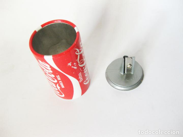 Escriban&iacute;a: SACAPUNTAS EN FORMA DE LATA DE COCA COLA - Foto 3