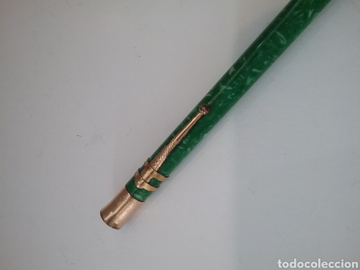 Escriban&iacute;a: Pencil Sheaffers lifetime verde jade . - Foto 5