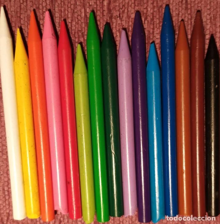 Escriban&iacute;a: LAPICES DE CERA COLOREAR - Foto 1
