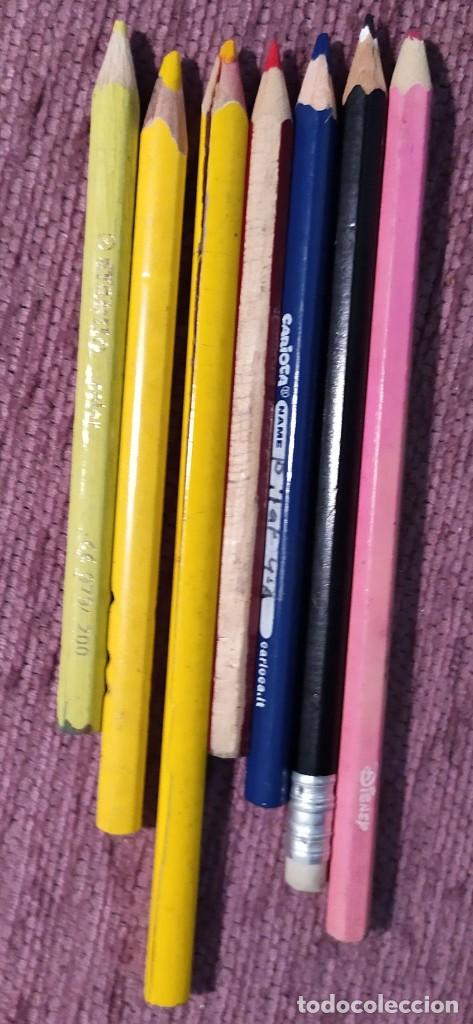 Escriban&iacute;a: LAPICES AMARILLO AZUL ROJO ROSA NEGRO - Foto 1