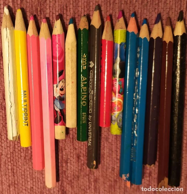 Escriban&iacute;a: LAPICES COLORES CORTITOS - Foto 1