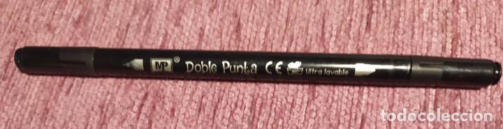 Escriban&iacute;a: ROTULADOR NEGRO ULTRA LAVABLE DE DOBLE PUNTA - Foto 1