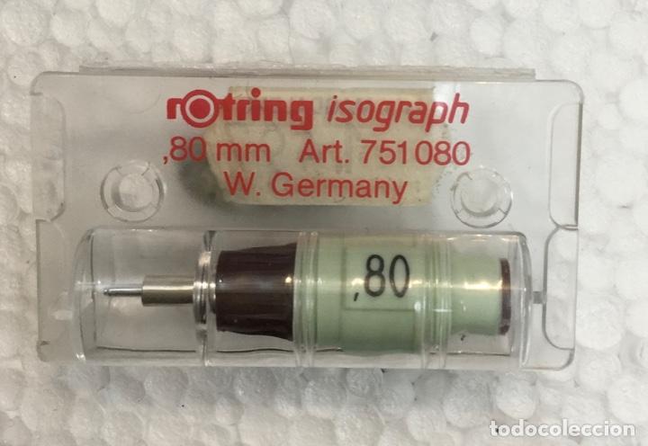 Escriban&iacute;a: Punto Roting 2000 / Isograph. 0,8 mm. Nuevo - Foto 1