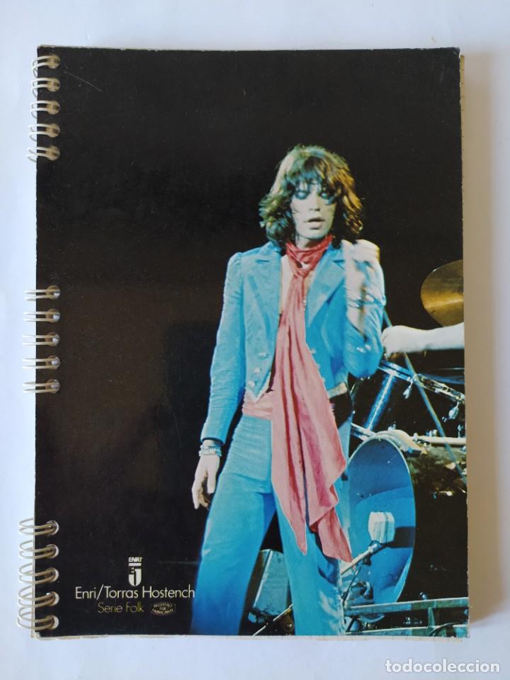 Escriban&iacute;a: CUADERNO MICK JAGGER, A&Ntilde;OS 80, EGB. - Foto 1