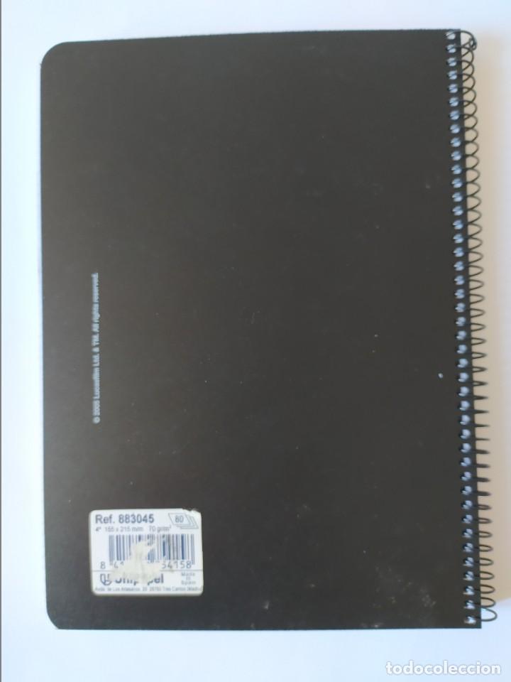 Escriban&iacute;a: CUADERNO STAR WARS 2005 - Foto 3
