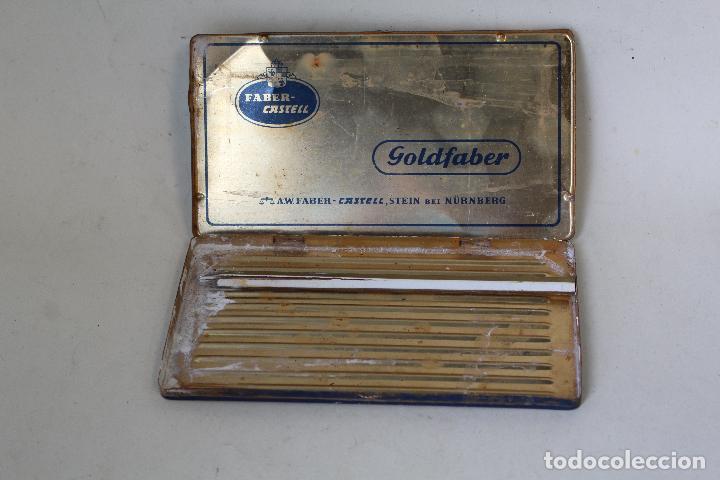 Escriban&iacute;a: antigua caja de lapices goldfaber - Foto 2
