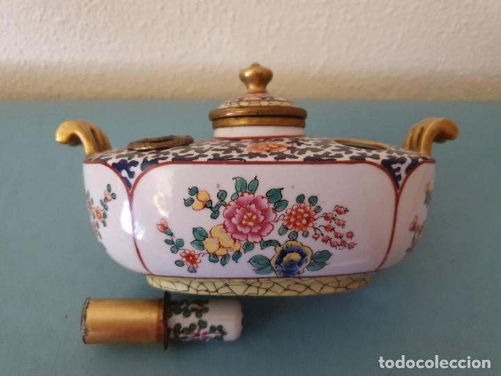Escriban&iacute;a: ANTIGUO TINTERO FRANC&Eacute;S - Foto 4