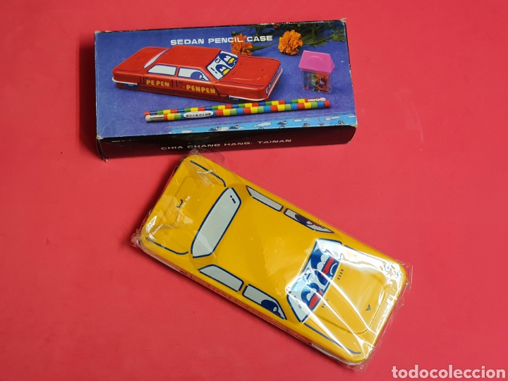 Escriban&iacute;a: ESTUCHE ESCOLAR A&Ntilde;OS 80 ORIGINAL DE LA &Eacute;POCA - Foto 2
