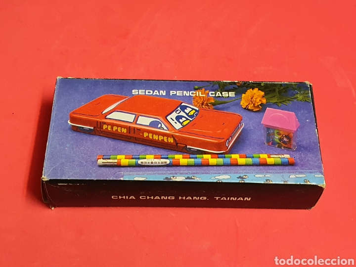 Escriban&iacute;a: ESTUCHE ESCOLAR A&Ntilde;OS 80 ORIGINAL DE LA &Eacute;POCA - Foto 1