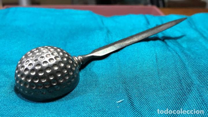 Escriban&iacute;a: Abre cartas metal - golf - Foto 1