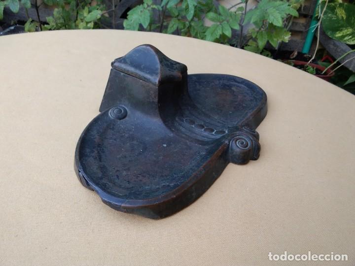 Escriban&iacute;a: Tintero metal ( METAL GERMANY) - Foto 5