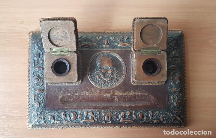Escriban&iacute;a: ESCRIBANIA DE CUERO REPUJADO - Foto 6