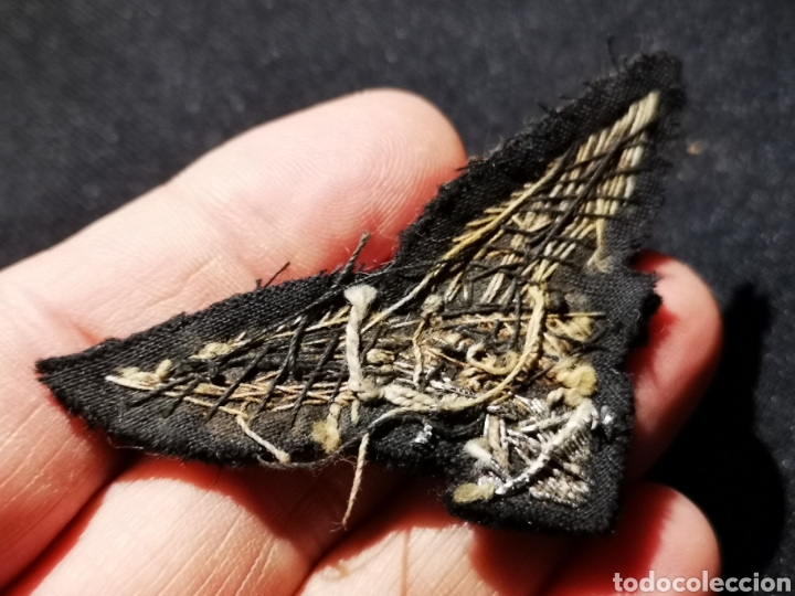 Escriban&iacute;a: &Aacute;guila de pecho piloto luftwaffe, original - Foto 2