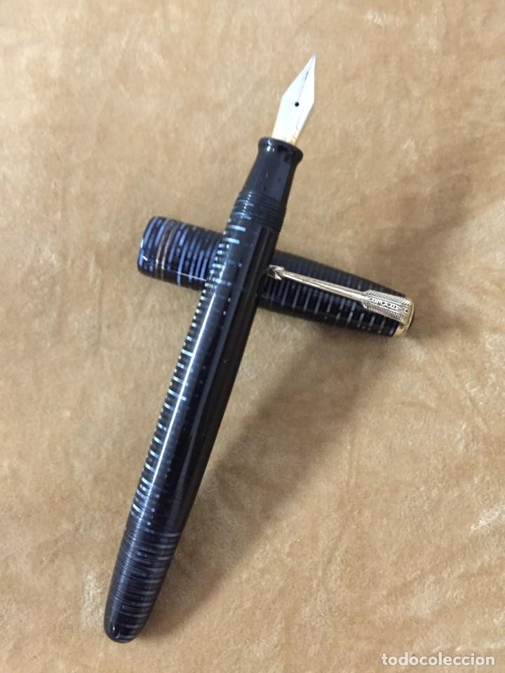 Escriban&iacute;a: Fountain Pen Parker Vacumatic Gris - Foto 1
