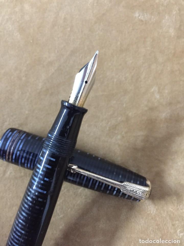 Escriban&iacute;a: Fountain Pen Parker Vacumatic Gris - Foto 2
