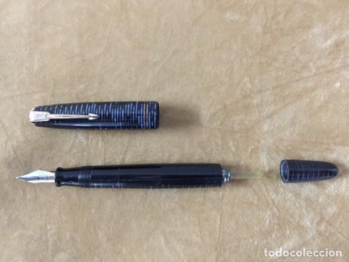 Escriban&iacute;a: Fountain Pen Parker Vacumatic Gris - Foto 3