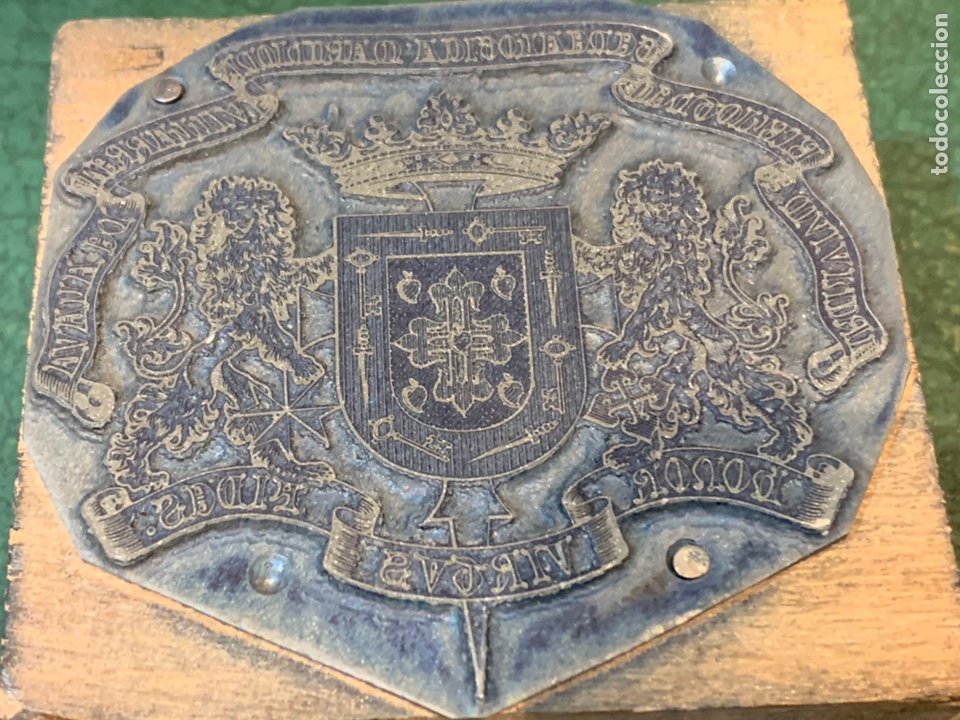 Escriban&iacute;a: Tampon de metal Heraldico - Foto 2