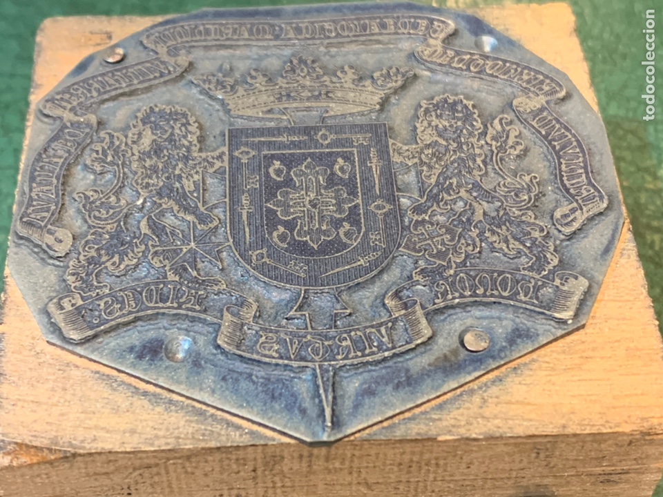 Escriban&iacute;a: Tampon de metal Heraldico - Foto 1