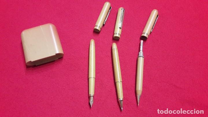 Escriban&iacute;a: JUEGO DE BOLIGRAFO LAPIZ Y PLUMA MARKSMAN - Foto 2