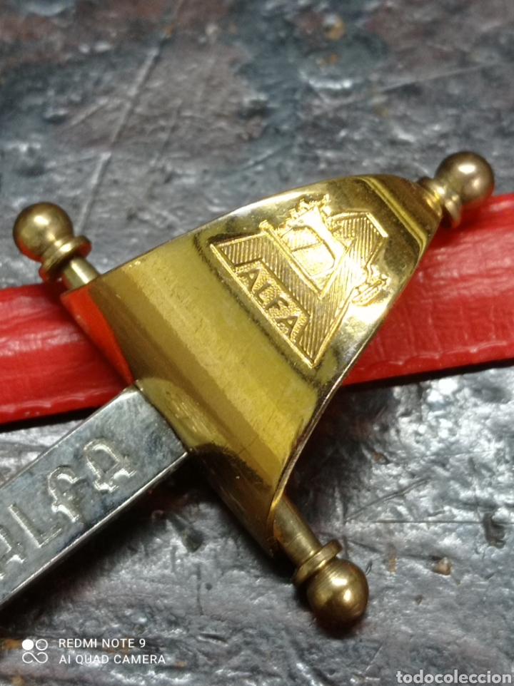 Escriban&iacute;a: Abrecartas MAQUINA DE COSER ALFA - Foto 2