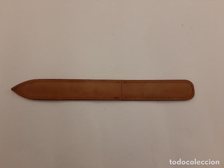 Escriban&iacute;a: ABRECARTAS CON FUNDA DE CUERO - Foto 3