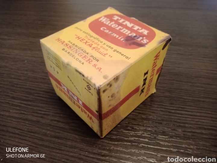 Escriban&iacute;a: Antiguo Tintero WATERMAN N&deg;4 - Foto 8