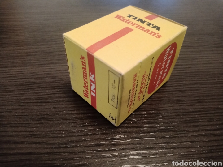 Escriban&iacute;a: Antiguo Tintero WATERMAN N&deg;1 (Carmin) - Foto 7