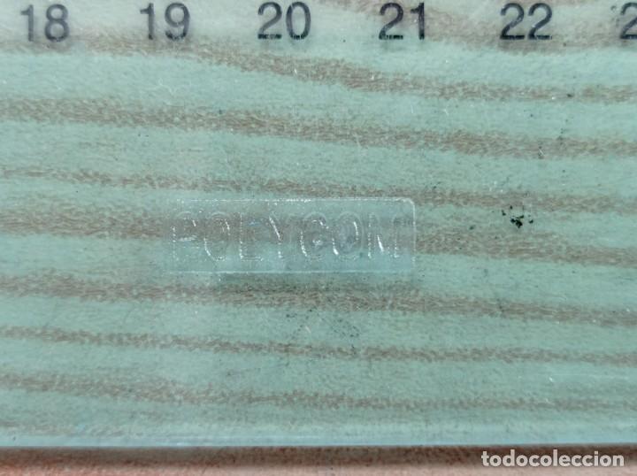 Escriban&iacute;a: Antigua Regla - Polygom - 40 Centimetros - Foto 2