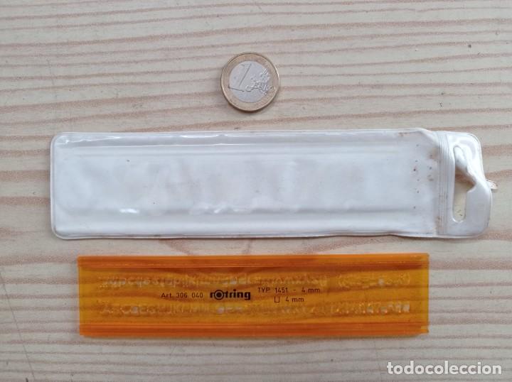 Escriban&iacute;a: Antigua Regla - Rotring - 4 mm - Foto 1