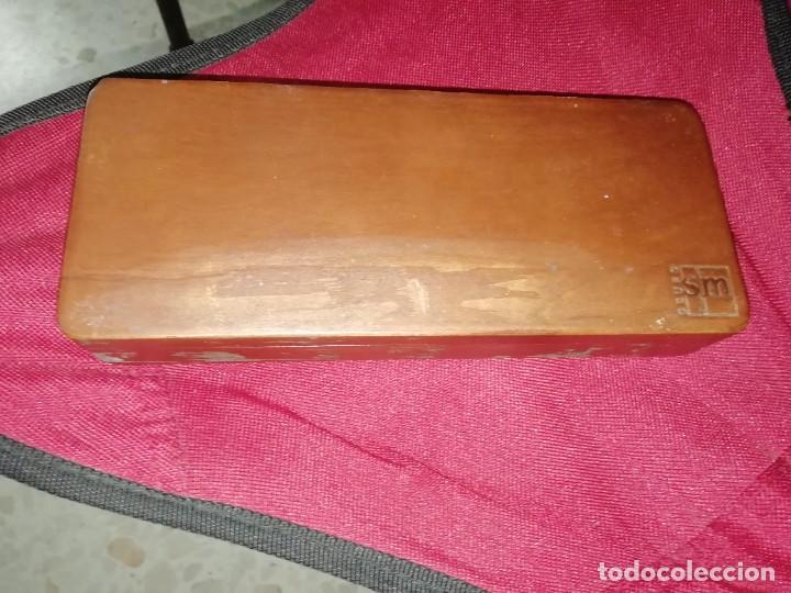 Escriban&iacute;a: Plumier de madera de la editorial grupo SM - Foto 6
