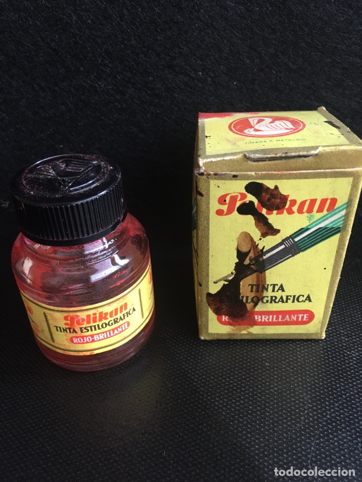 Escriban&iacute;a: Tintero Pelikan con caja - Foto 2