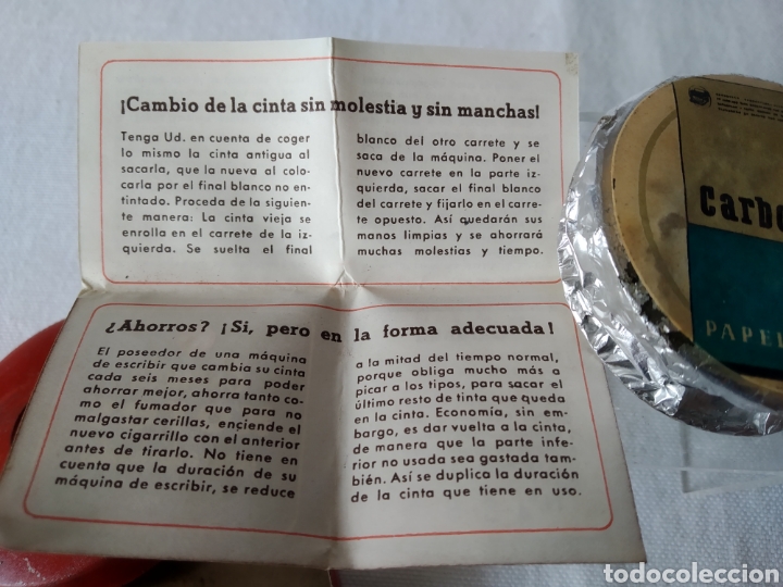 Escriban&iacute;a: ANTIGUA LATA CON CINTA KORES - Foto 2