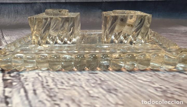 Escriban&iacute;a: -ESCRIBANIA DE CRISTAL TALLADO - Foto 3