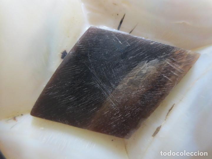Escriban&iacute;a: TINTERO DE NACAR ESTILO ORIENTAL - Foto 4