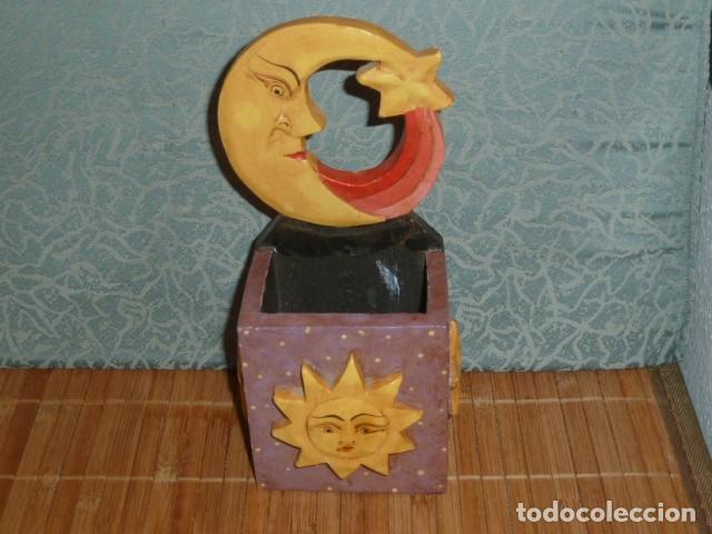 Escriban&iacute;a: cubilete porta boligrafos en madera - Foto 7