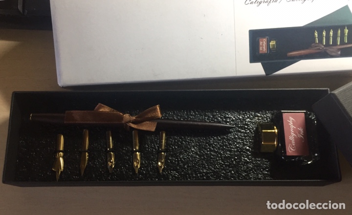 Escriban&iacute;a: Estuche plumillas caligrafia - Foto 2