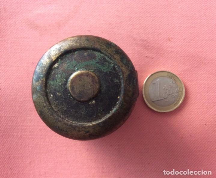 Escriban&iacute;a: ANTIGUO TINTERO DE VIAJE. MARCADO ANCLA - Foto 7